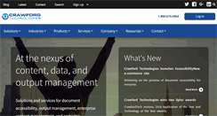 Desktop Screenshot of crawfordtech.com